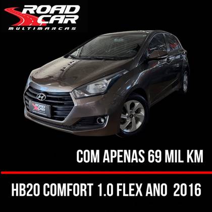 HYUNDAI HB20 1.0 COMFORT PLUS 12V FLEX 4P MANUAL HYUNDAI HB20 1.0 COMFORT PLUS 12V FLEX 4P MANUAL